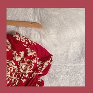 SOLD           floral wrap top bodysuit !